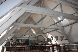 Kunstraum im ausgebauten Dachgeschoss